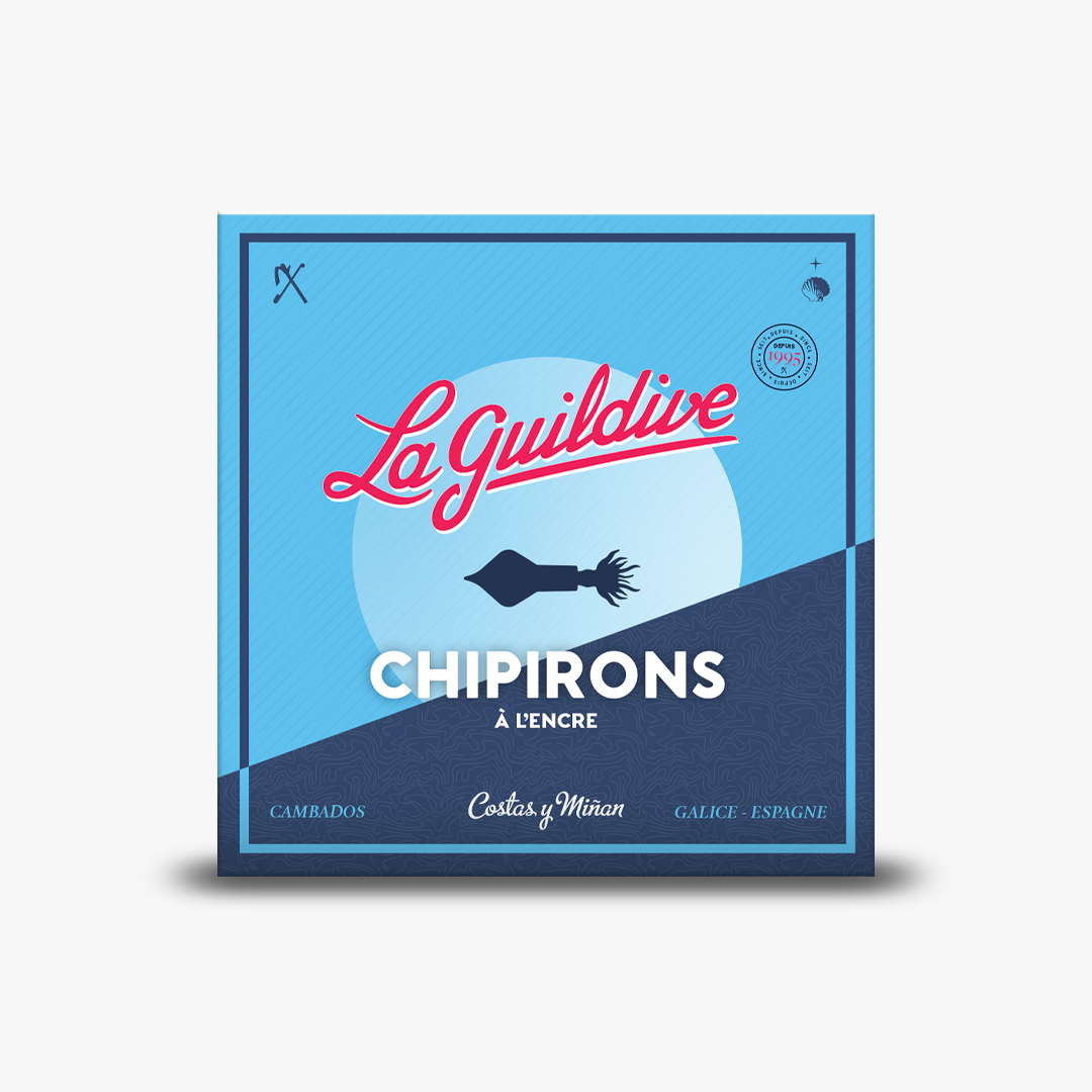 Chipirons à l'encre – Boutique La Guildive