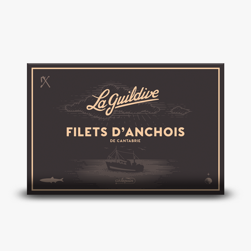 Filets d'anchois de Cantabrie à l'huile d'olive 0 - 12 filets 120 g